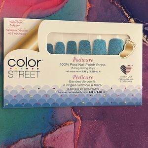 Color Street Pedicure How Swede It Is